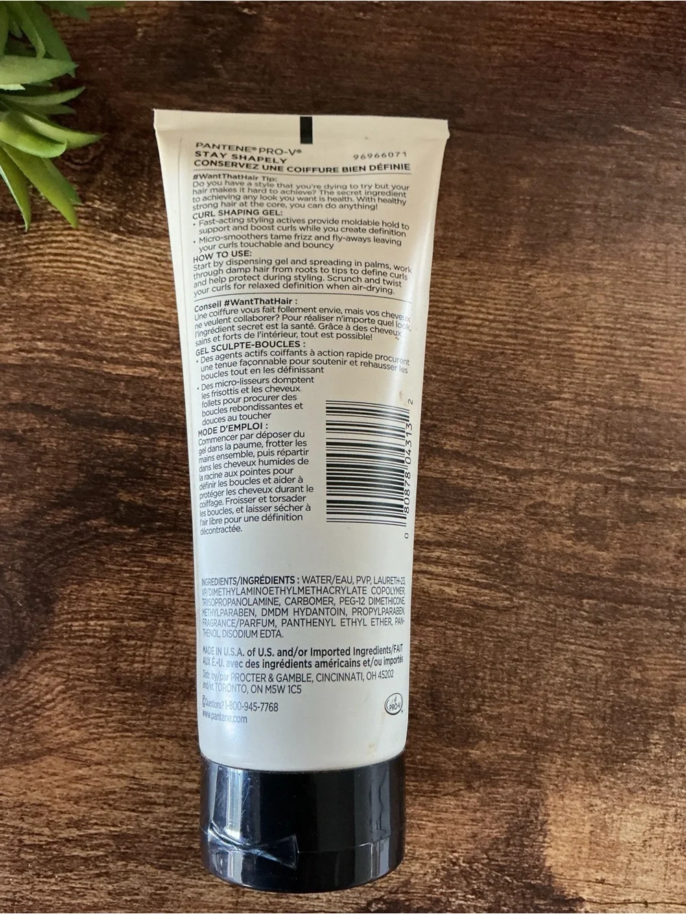 Pantene Pro-V Stay Shapely Curl Scrunch Shaping Gel Original Formula NEW